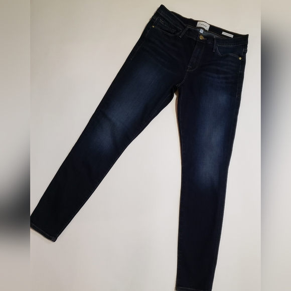 FRAME "Le Skinny de Jeanne" Denim Jeans - Picture 6 of 10